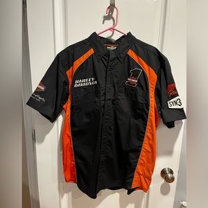 Harley Davidson button up